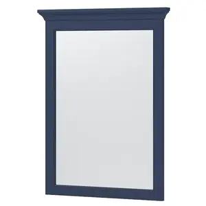 Foremost LSBM2432 Lawson Series Framed Mirror, 32 in L, 24 in W, Aegean Blue Frame