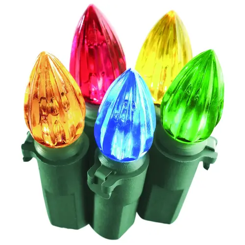 Reel Light Set, 9.6 (0.08 amps) W, 200-Lamp, Multi-Color Lamp