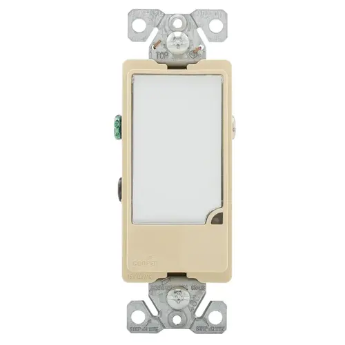 Patrol Series Night Light, 15 A, 120 V, 1 W, 3-Lamp, LED Lamp, Light Almond Light Patrol Series Night Light, 15 A, 120 V, 1 W, 3-Lamp, LED Lamp, Light Almond Light