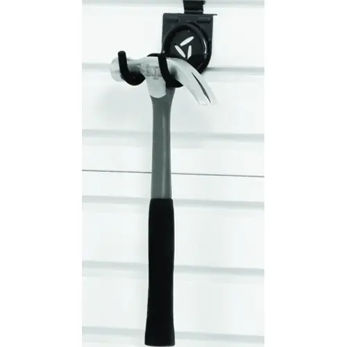 Scoop Hook, 25 lb, Steel, Granite, Powder-Coated