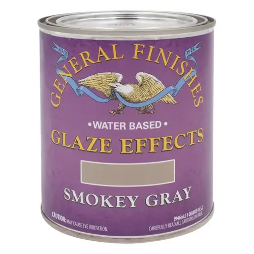 Glaze Effect, Smokey Gray, 1 qt, Can Glaze Effect, Smokey Gray, 1 qt, Can