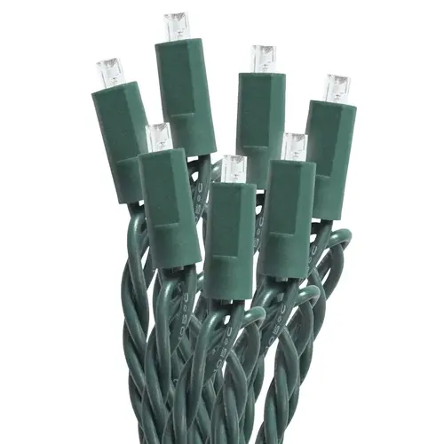 LED Micro Mini String Lights, Clear White, 50 ct