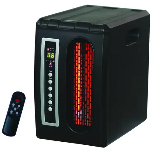 Furnace Electric Heater, 15 A, 120 V, 1500 W, 5120 Btu, 1000 sq-ft Heating Area, Silver Furnace Electric Heater, 15 A, 120 V, 1500 W, 5120 Btu, 1000 sq-ft Heating Area, Silver