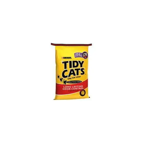 Cat Litter, 10 lb Capacity, Gray/Tan, Granular Bag - pack of 4