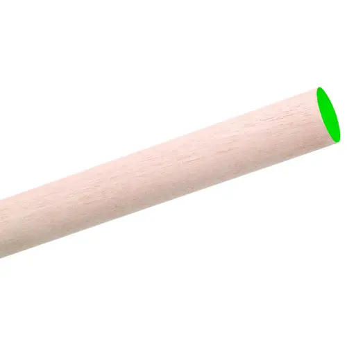 Dowel Rod, 1/4 in Dia, 36 in L, Hardwood Dowel Rod, 1/4 in Dia, 36 in L, Hardwood