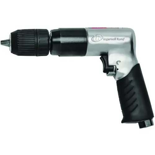 Air Drill, 1/2 in Chuck, Keyless Chuck, 1/2 hp, 27 cfm Air Air Drill, 1/2 in Chuck, Keyless Chuck, 1/2 hp, 27 cfm Air