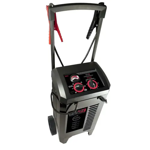 Pro Manual Battery Charger, 12/24 V Output, 10 A Charge, 200 A Engine Start Pro Manual Battery Charger, 12/24 V Output, 10 A Charge, 200 A Engine Start