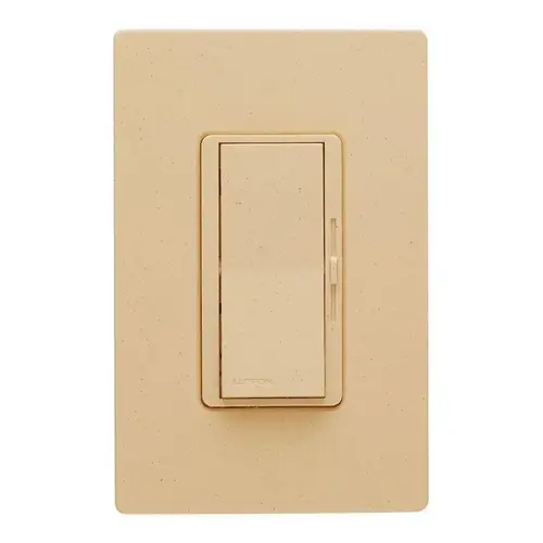 Diva Dimmer, 120 V, 600 W, Halogen, Incandescent Lamp, Ivory
