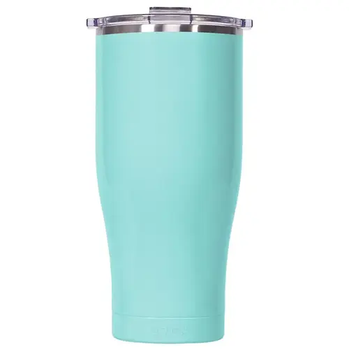 Chaser Series Tumbler, 16 oz Capacity, Detached, Whale Tail Flip Lid, Stainless Steel, Seafoam, Insulated