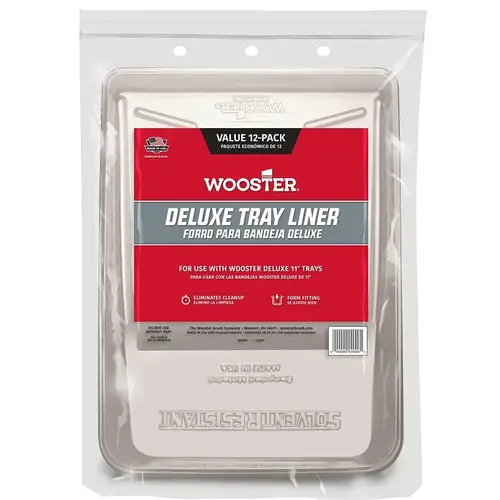 Deluxe Tray Liner, 1 qt Capacity, Polypropylene - pack of 12