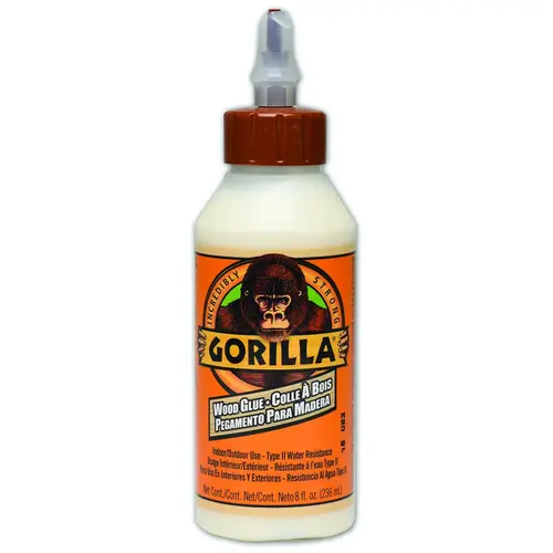 Wood Glue, Tan, 8 oz Bottle