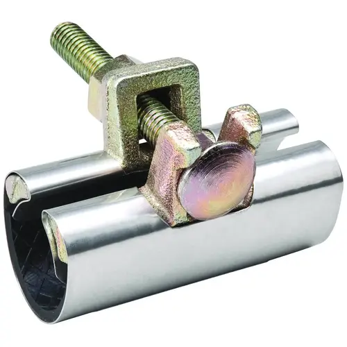 1-Bolt Pipe Repair Clamp, 430 Stainless Steel 1-Bolt Pipe Repair Clamp, 430 Stainless Steel