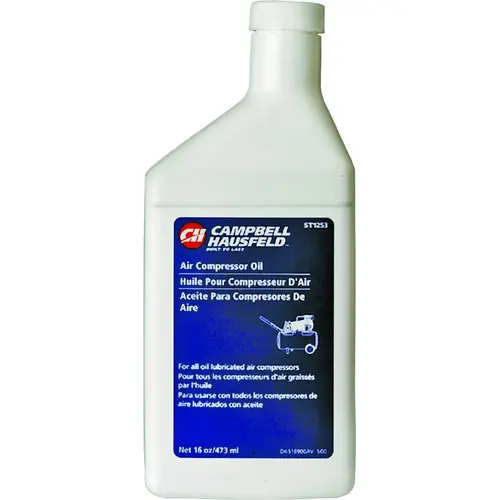 Air Compressor Tool Oil, 16 oz Bottle