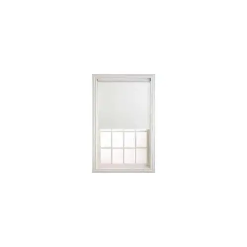Window Shade, 73 in L, 66 in W, 1-Ply, Vinyl, White Window Shade, 73 in L, 66 in W, 1-Ply, Vinyl, White