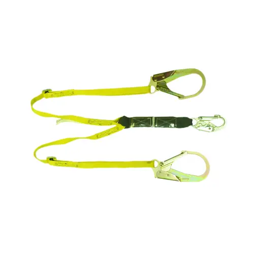 Lanyard with Rebar, 130 to 310 lb, Nylon/Polyester Line Lanyard with Rebar, 130 to 310 lb, Nylon/Polyester Line