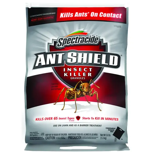 Insect Killer, Solid, 3 lb Bag Brown/Tan