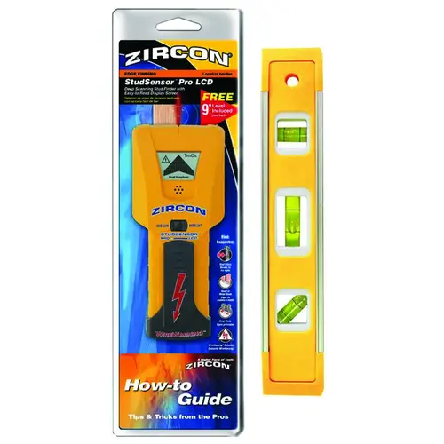 StudSensor Series Stud Finder, 9 V Battery, Detectable Material: Metal, Wood