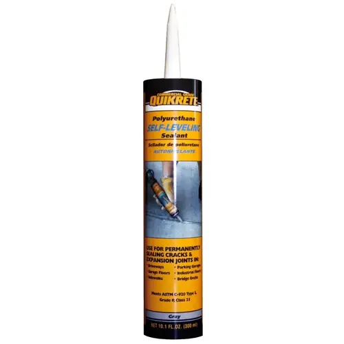 866012 Self-Leveling Sealant, Gray, 7 to 14 hr Curing, 40 to 85 deg F, 300 mL Tube 866012 Self-Leveling Sealant, Gray, 7 to 14 hr Curing, 40 to 85 deg F, 300 mL Tube