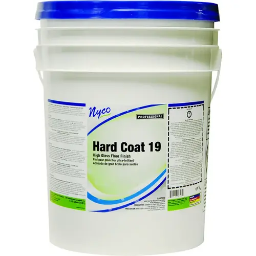 nyco Floor Finish, 5 gal, Liquid, Acrylic, White nyco Floor Finish, 5 gal, Liquid, Acrylic, White