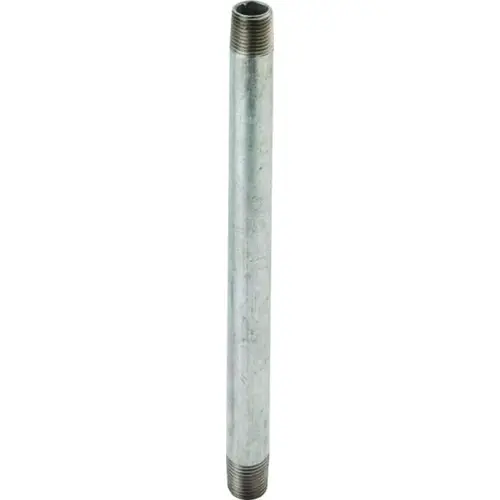 Pipe Nipple, 1-1/4 in, Threaded, Steel Pipe Nipple, 1-1/4 in, Threaded, Steel