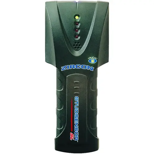 Stud Sensor, 9 V Battery, 3/4 in Detection, Detectable Material: Metal, Wood