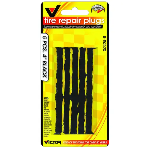 22-5-00105-8 Tire Plug Refill Kit Black 22-5-00105-8 Tire Plug Refill Kit Black