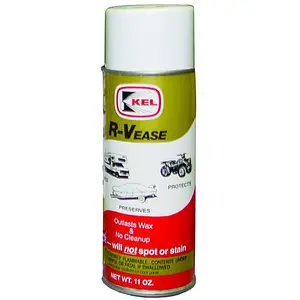 KELLOGG'S 57875 Finish Protectant, 11 oz, Liquid, Perchloroethylene Clear