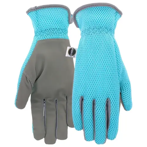 MG86121-W-SM High-Dexterity Work Gloves, Women's, S/M, Synthetic Leather Pair Blue & Gray MG86121-W-SM High-Dexterity Work Gloves, Women's, S/M, Synthetic Leather Pair Blue & Gray