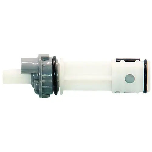 Diverter Stem, Plastic, 3-1/8 in L, For: Delta/Delux Two Handle Model 2653, 2683, 2885 Tub/Shower Faucets White Diverter Stem, Plastic, 3-1/8 in L, For: Delta/Delux Two Handle Model 2653, 2683, 2885 Tub/Shower Faucets White