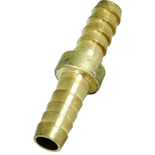 Barb Hose Splicer, 3/8 in, MNPT, Brass, Brass Barb Hose Splicer, 3/8 in, MNPT, Brass, Brass