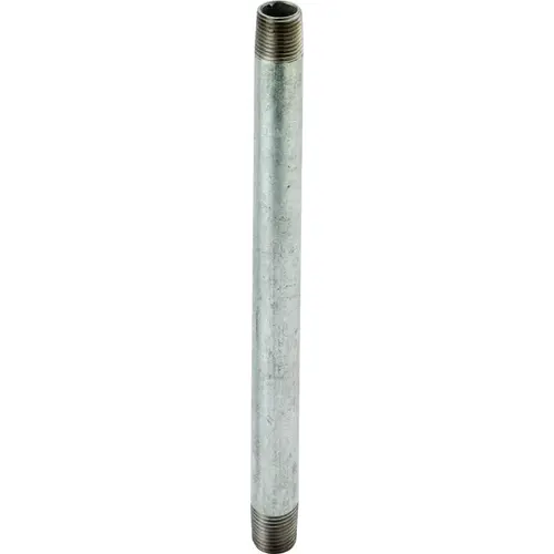 Pipe Nipple, 1 in, Male, Steel, SCH 40 Schedule, 7 in L Pipe Nipple, 1 in, Male, Steel, SCH 40 Schedule, 7 in L