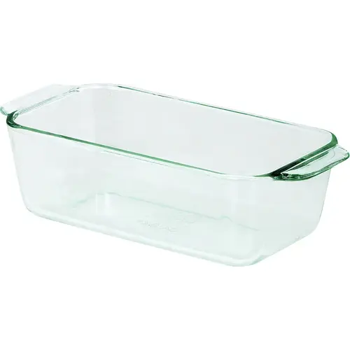 LOAF DISH GLASS 1-1/2 QT Clear