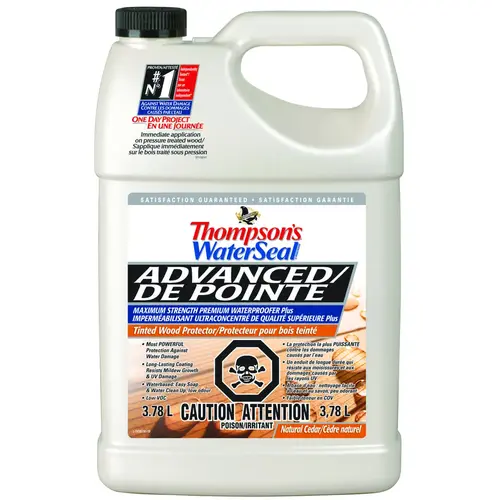 Advanced Wood Protector, Natural Cedar, Liquid - pack of 4