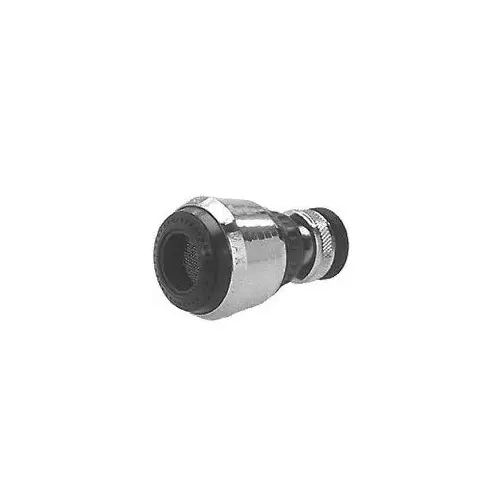 Swivel Spray Aerator, 15/16 x 55/64 in Male x Female, Polished Chrome