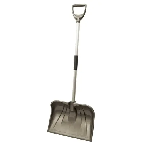 Lite-Wate Snow Shovel, 18 in W Blade, Combo Blade, Polyethylene Blade, Aluminum Handle, Navy Lite-Wate Snow Shovel, 18 in W Blade, Combo Blade, Polyethylene Blade, Aluminum Handle, Navy