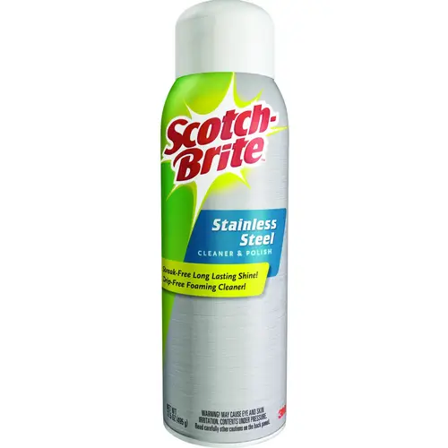 7966HCD-SB1 Cleaner and Polish, 17.5 oz Aerosol Can, Liquid, Citrus, White 7966HCD-SB1 Cleaner and Polish, 17.5 oz Aerosol Can, Liquid, Citrus, White