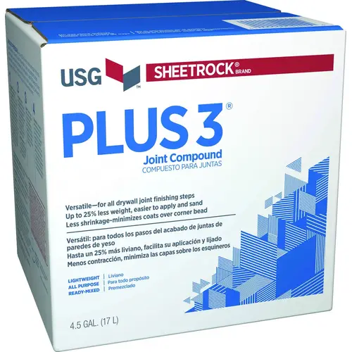 Joint Compound, Paste, Off-White, 4.5 gal