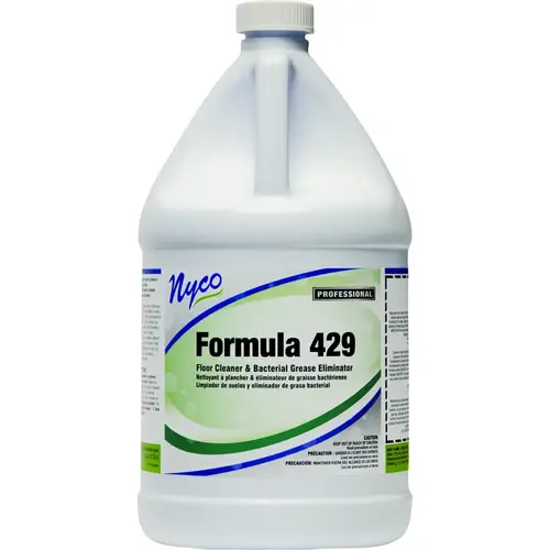 Floor Cleaner, 1 gal, Liquid, Pleasant, Green - pack of 4 Floor Cleaner, 1 gal, Liquid, Pleasant, Green - pack of 4