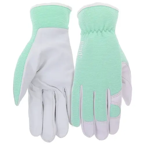 MD72001MT-W-SM High-Dexterity Gloves, Women's, S/M, Spandex Back, Mint Pair