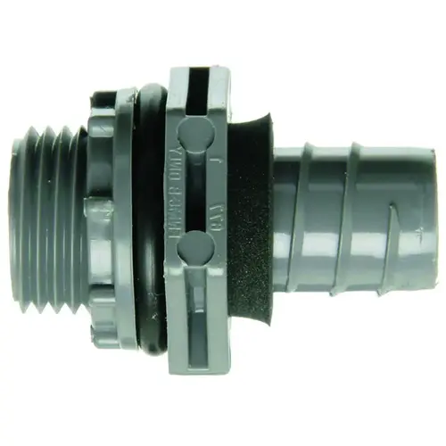 Conduit Connector, 1-1/4 in NPT, PVC