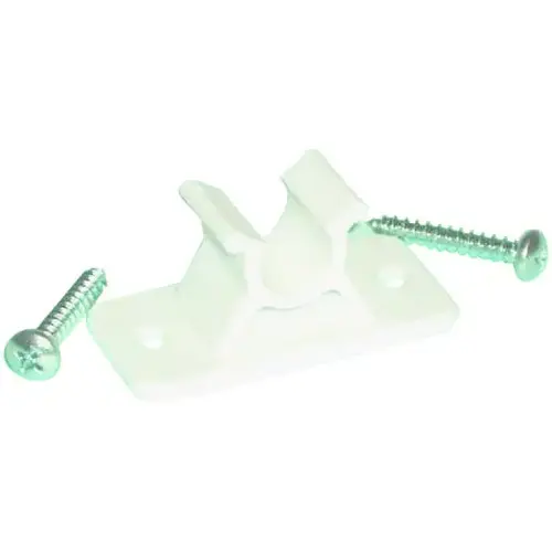 Door Catch, Plastic, White Door Catch, Plastic, White