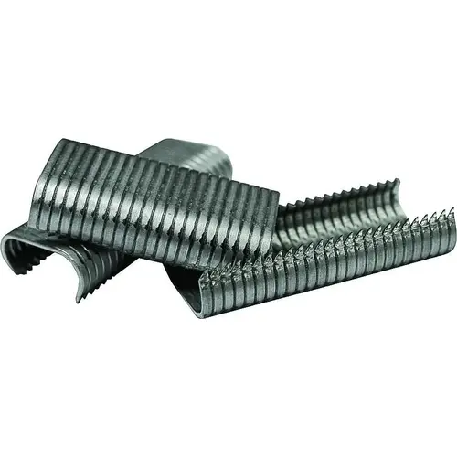 Hog Ring, 1/2 in Ring, Stainless Steel Hog Ring, 1/2 in Ring, Stainless Steel