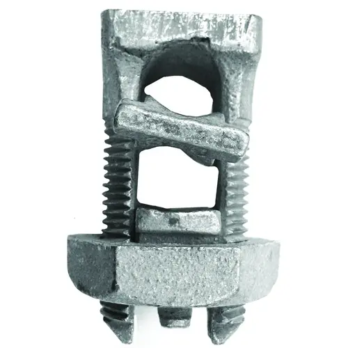 Split Bolt Connector, #10 to #6 AWG Wire, Silicone Bronze Alloy, Tin-Coated Split Bolt Connector, #10 to #6 AWG Wire, Silicone Bronze Alloy, Tin-Coated