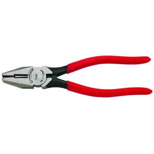 Crescent 507CVN N Joint Plier, 7-1/4 in OAL, 12 AWG Cutting Capacity, Cushion Grip Handle, 1 in W Jaw