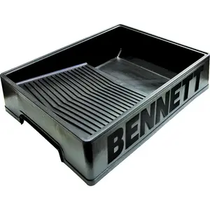 BENNETT XL PLS JUMBO Paint Tray, 11 in L, 9-1/2 in W, 4 L Capacity, Plastic