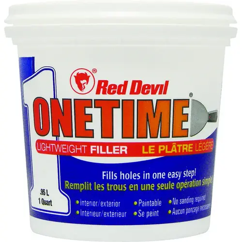 Spackling Compound White, White, 1 qt Tub Spackling Compound White, White, 1 qt Tub
