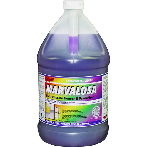 Cleaner and Deodorizer, 4 gal Bottle, Liquid, Lavender, Purple - pack of 4 Cleaner and Deodorizer, 4 gal Bottle, Liquid, Lavender, Purple - pack of 4