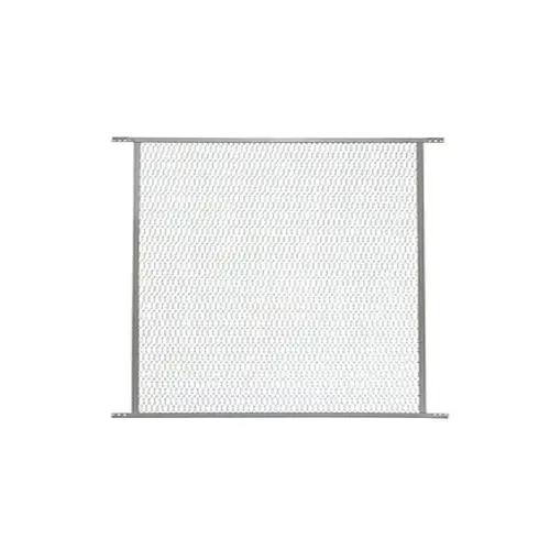 Gray 48" Aluminum Sliding Screen Door Grille Gray 48" Aluminum Sliding Screen Door Grille