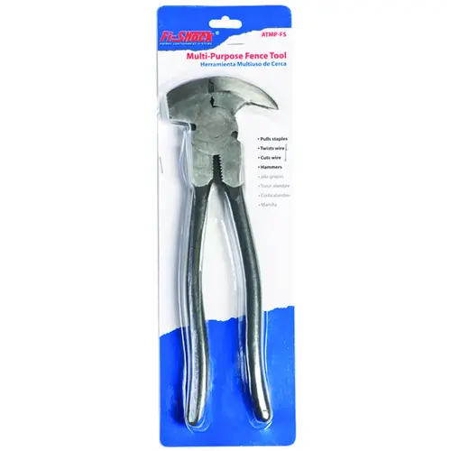 Fi-Shock Series Fence Tool Combo, Carbon Steel Jaw, Vinyl Handle