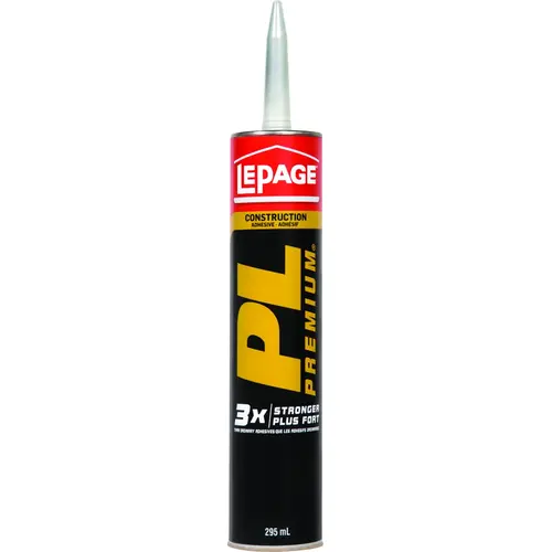 PL Premium Construction Adhesive, Tan, 295 mL Cartridge